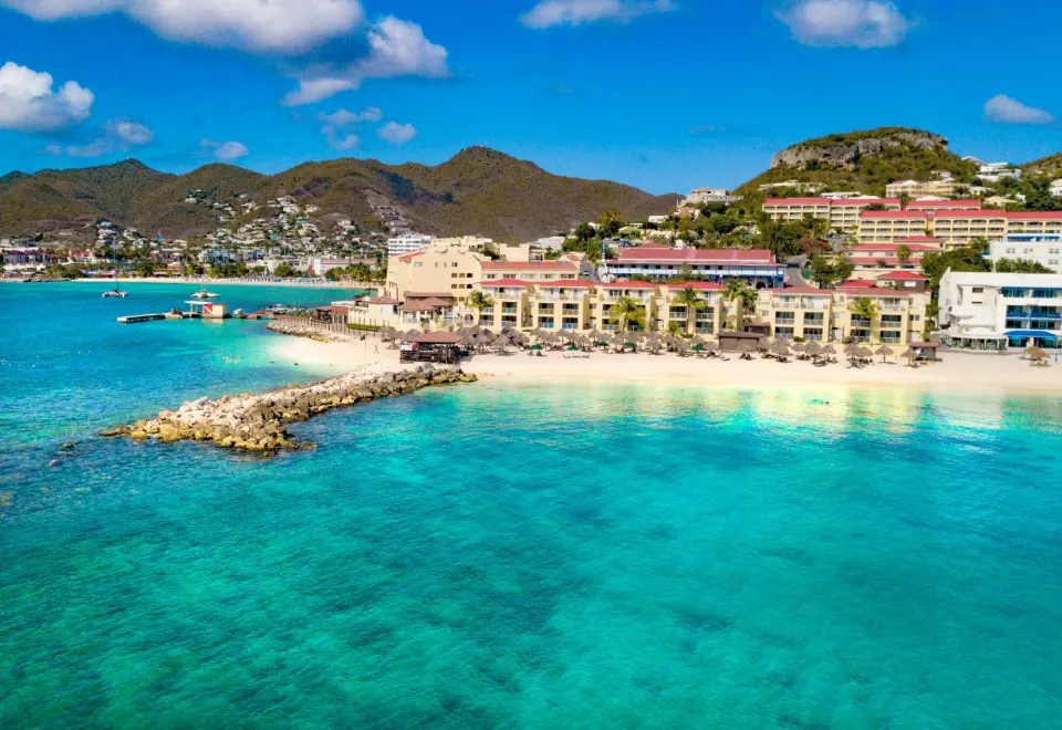 simpson bay resort drone view, family vacation planner explr.sx trip.com