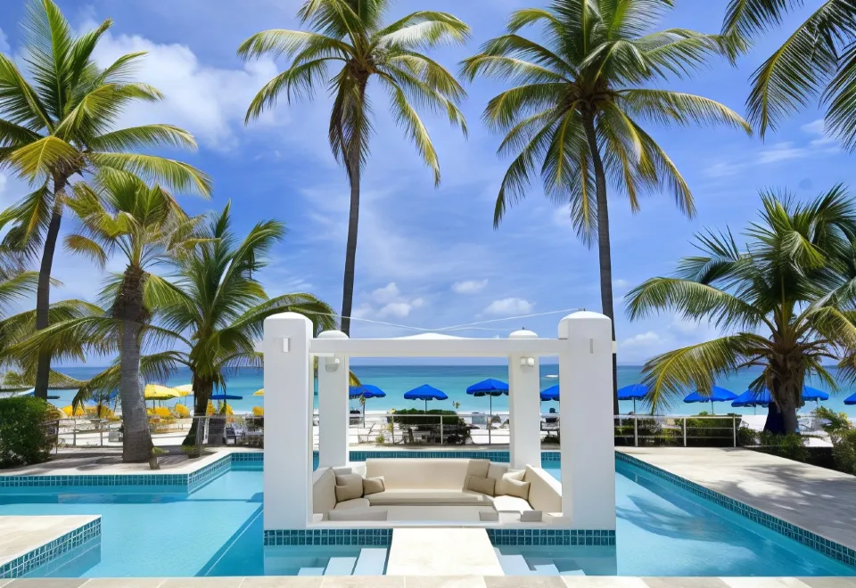 Coral beach Club, Oyster Pond, St Maarten family vacation planner