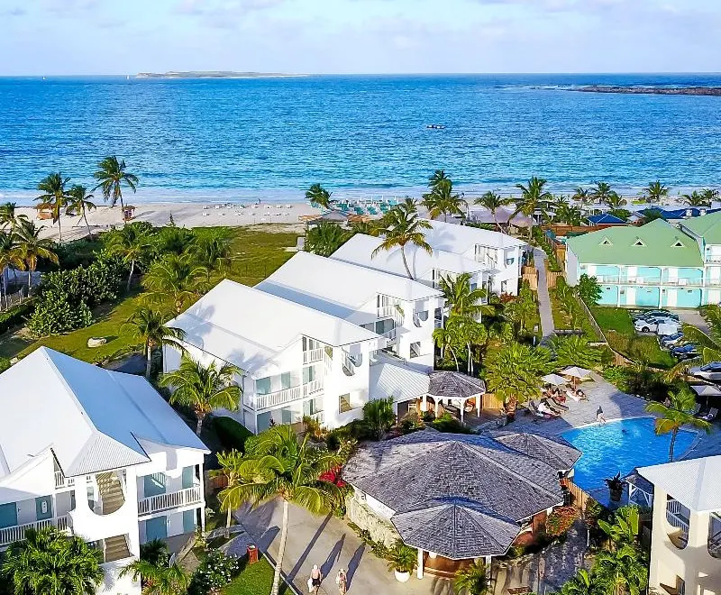 La Playa, Orient Bay, with Tintamarre in background, st martin