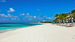 Shoal Bay Anguilla beach stop on private boat charter